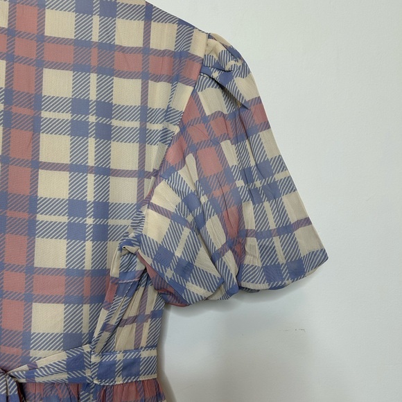 Vintage Plaid Dress - Picture 8 of 16